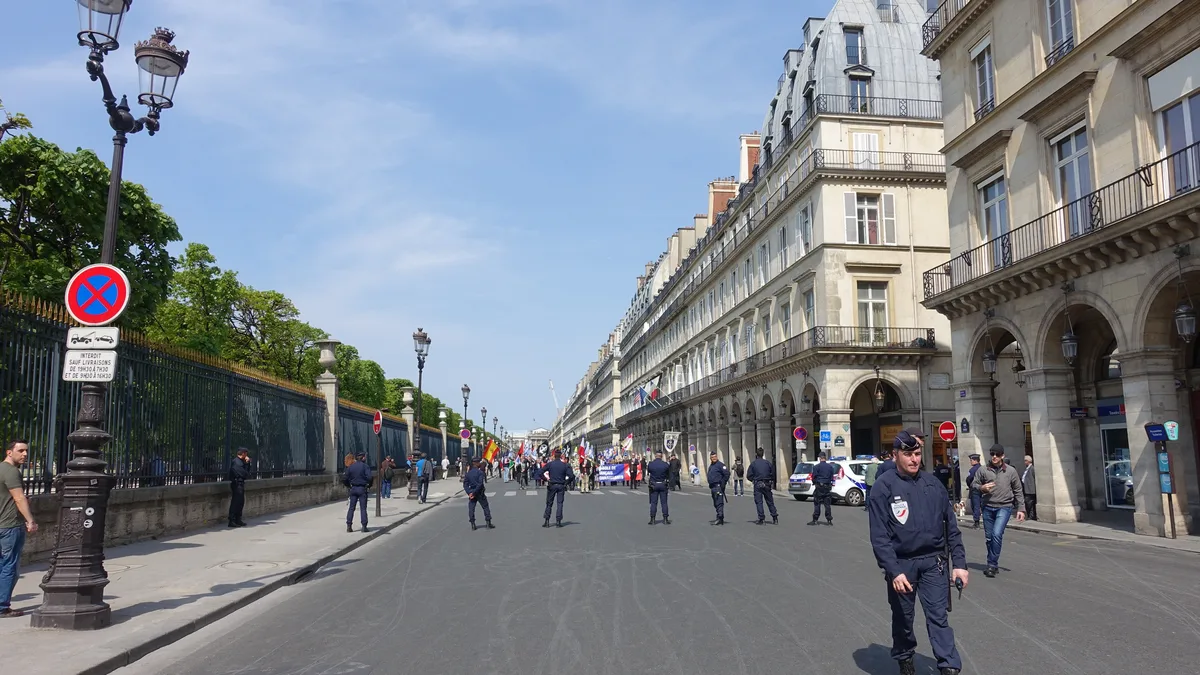 Compagnies républicaines de sécurité rue de Rivoli, à Paris (photo d&rsquo;illustration)