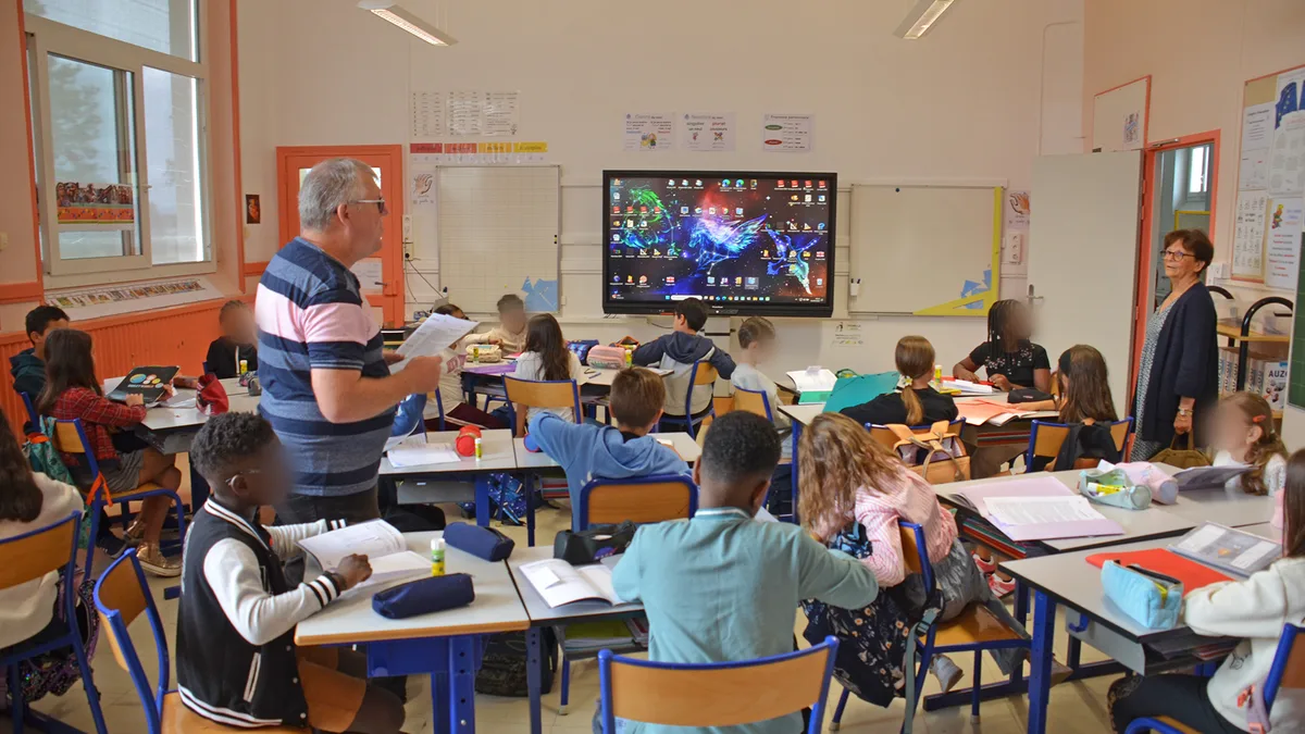 Une classe d&rsquo;école en France (photo d&rsquo;illustration)