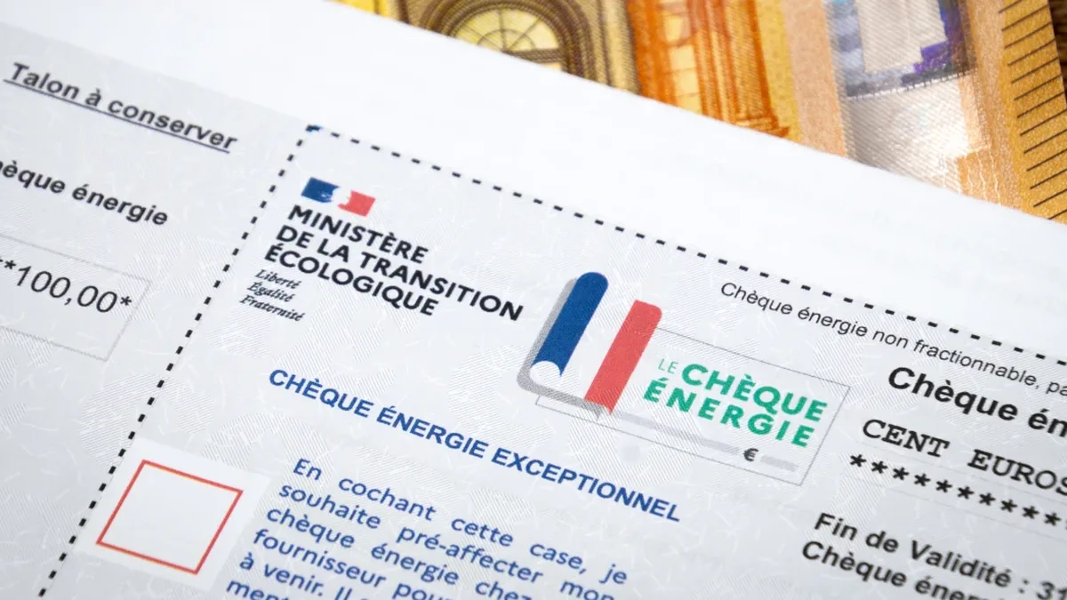 Chèque énergie du ministère de la Transition écologique