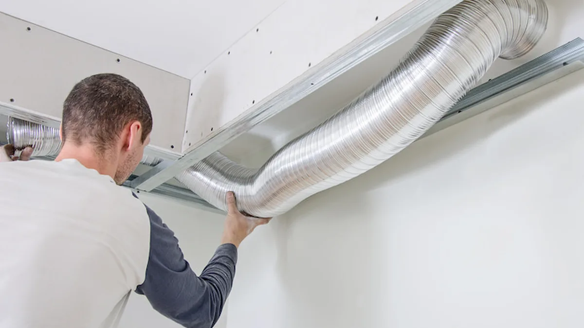Installation de ventilation double flux