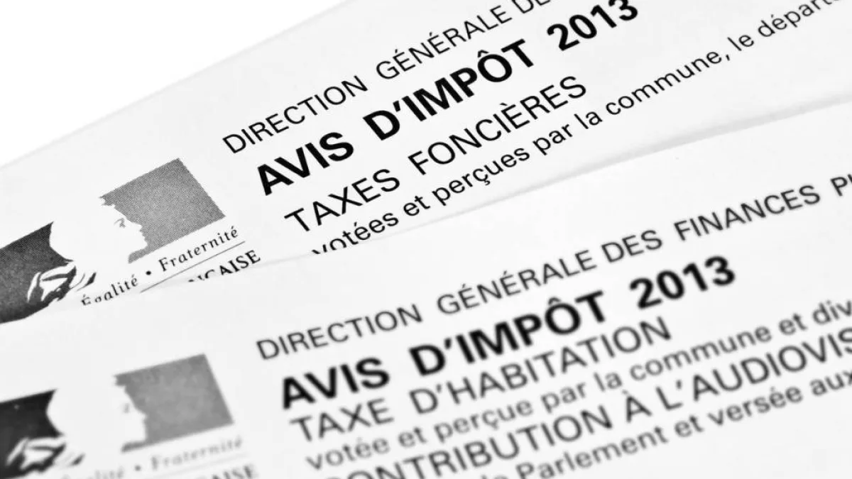 Avis d&rsquo;imposition et de taxe foncière